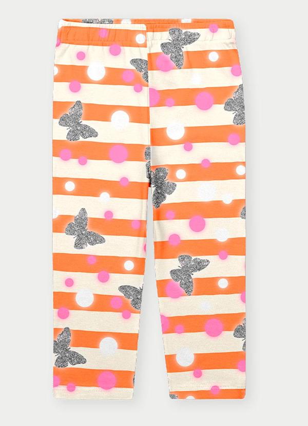 Abrange - Conjunto Menina Borboletas Laranja 4