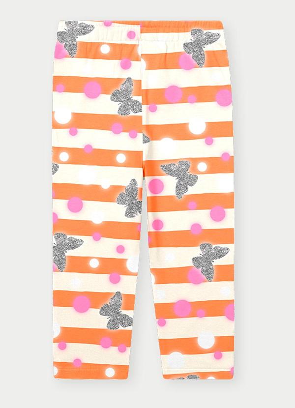 Abrange - Conjunto Menina Borboletas Laranja 5