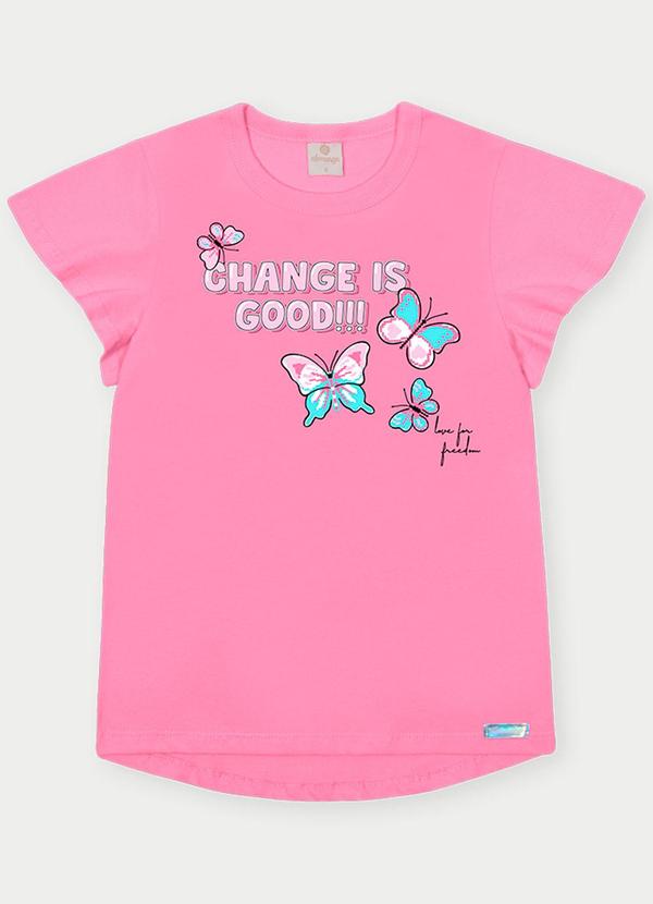 Abrange - Conjunto Menina Borboletas Rosa 2