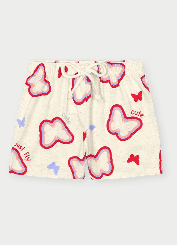 Abrange - Conjunto Menina Borboletas Vermelho 3