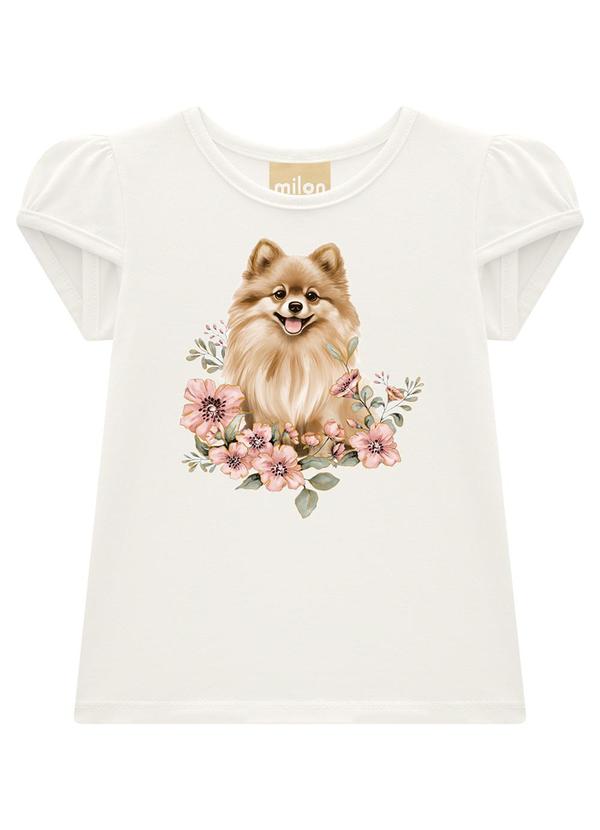 Milon - Conjunto Menina Cachorrinho Off White 2