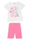 Tink Bink - Conjunto Menina com Bermuda CiclistaBranco - variação: Branco