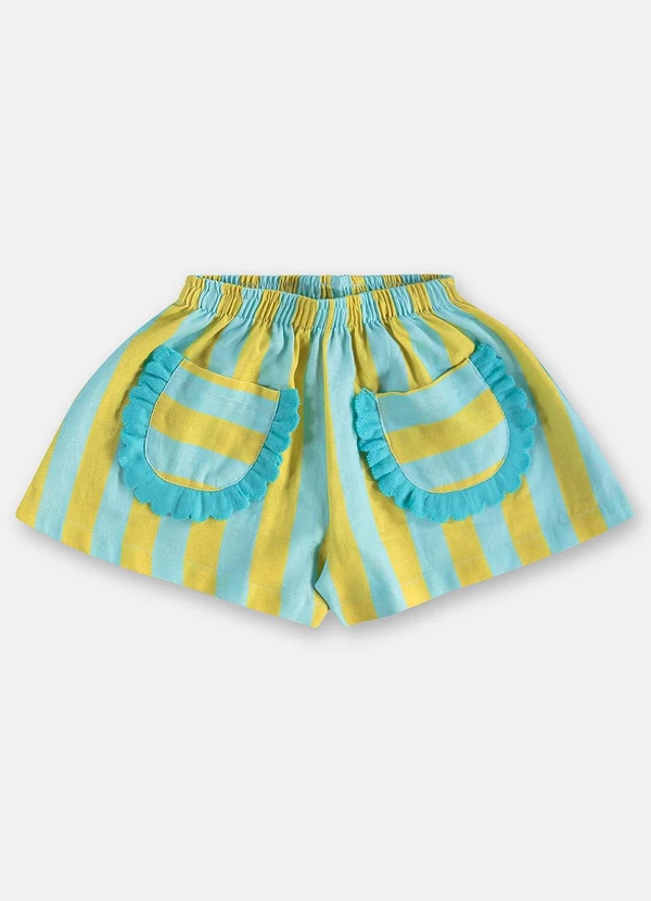 Três e Já - Conjunto Menina com Blusa e Short Branco 4