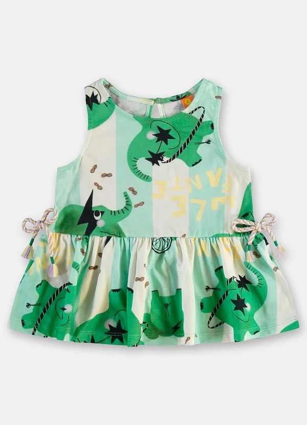 Três e Já - Conjunto Menina com Blusa e Short Branco 3