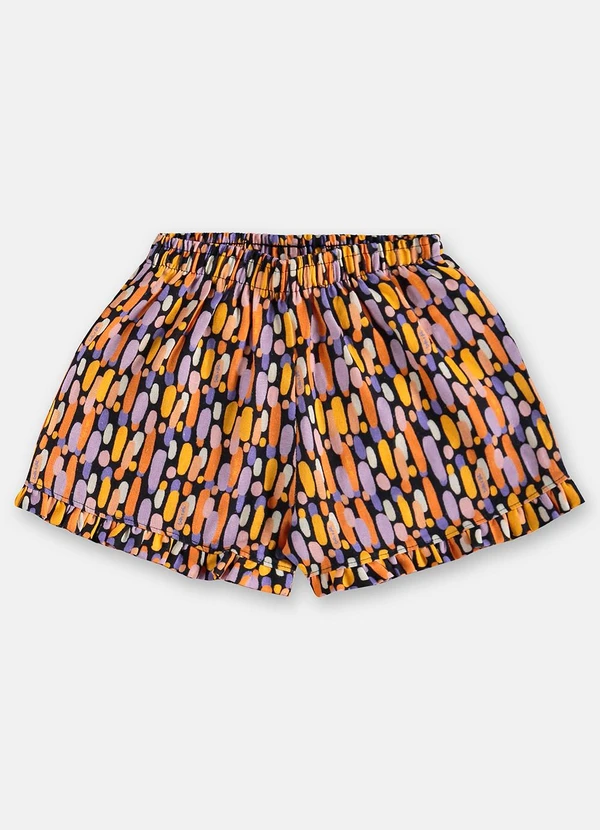 Três e Já - Conjunto Menina com Blusa e Short Branco 5