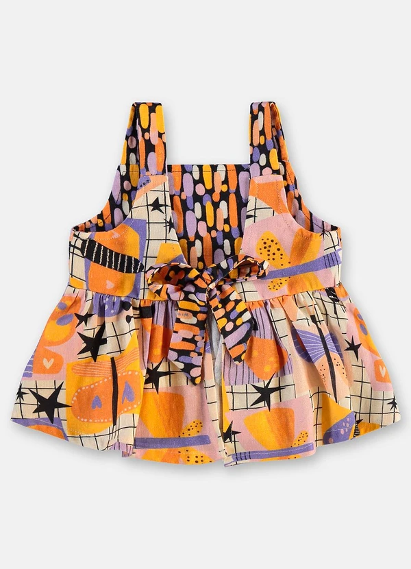 Três e Já - Conjunto Menina com Blusa e Short Branco 7