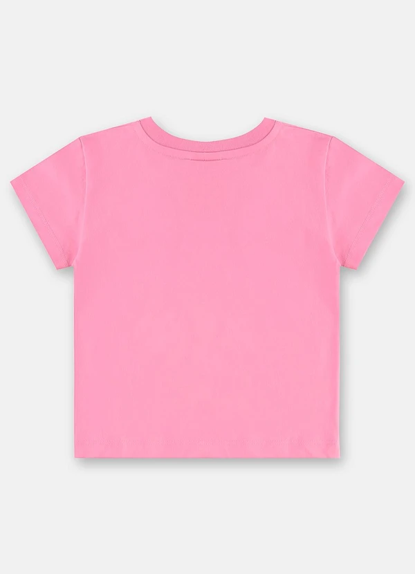 Três e Já - Conjunto Menina com Blusa e Short Três e Já Rosa 6