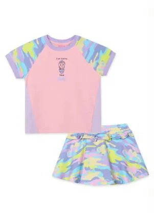 Lilica Ripilica - Conjunto Menina com Repelência a Insetos Rosa - LILICA RIPILICA