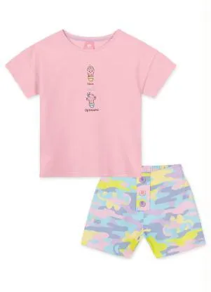 Lilica Ripilica - Conjunto Menina com Repelência a Insetos Rosa - LILICA RIPILICA