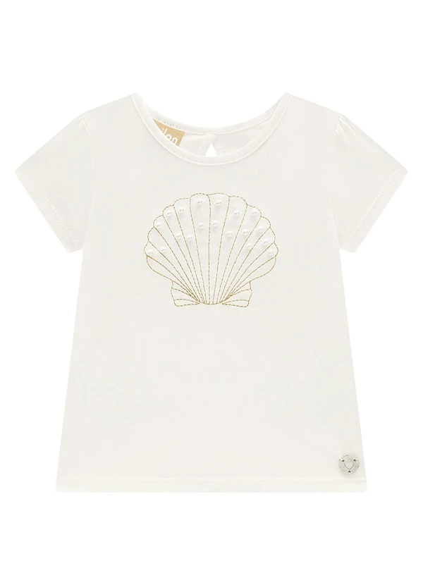 Milon - Conjunto Menina Concha Off White 3