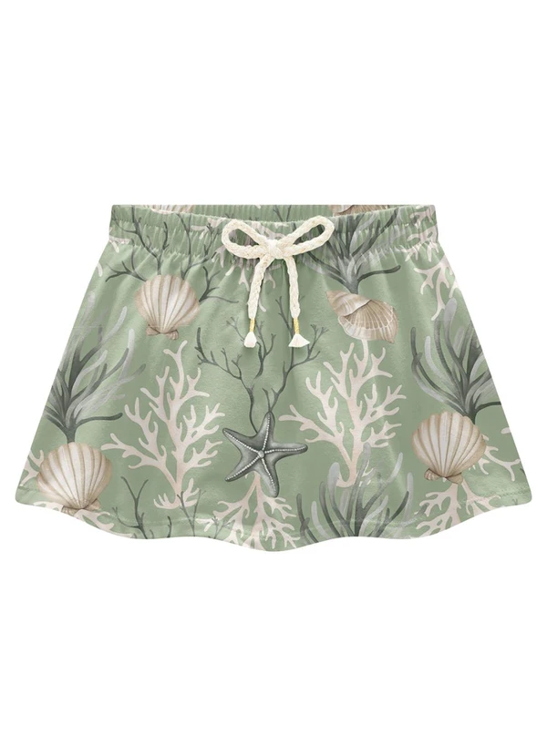 Milon - Conjunto Menina Concha Off White 5