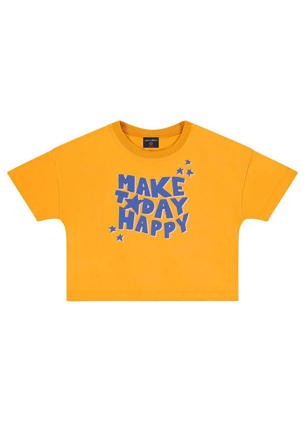 Guloseima - Conjunto Menina em Moletinho Amarelo 3