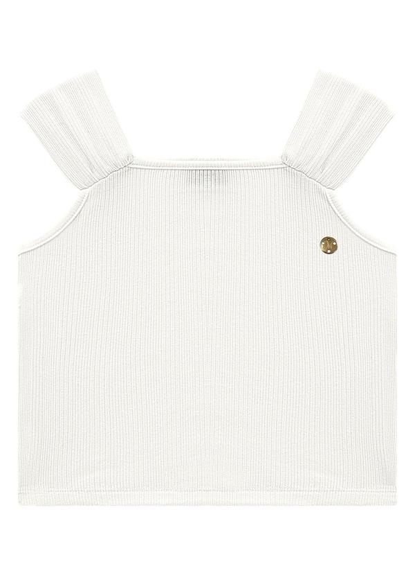 Milon - Conjunto Menina Flores Off White 2