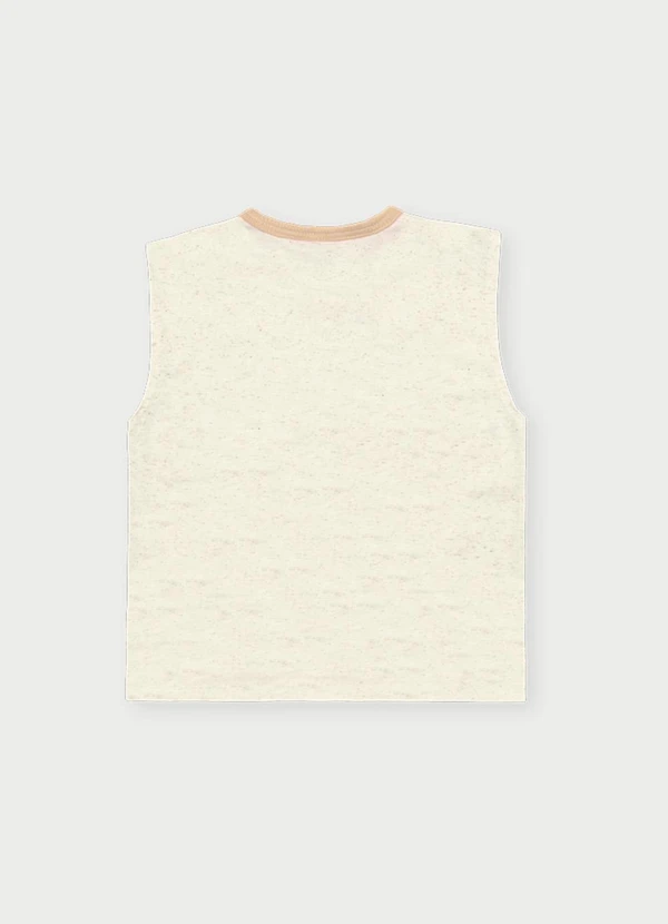 Abrange - Conjunto Menina Gatinho Bege 3