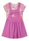 Elian - Conjunto Menina Jardineira e Blusa Frutas Rosa - variação: Rosa