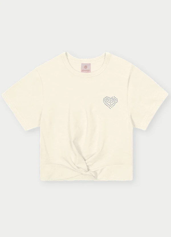 Abrange - Conjunto Menina Love Bege 2