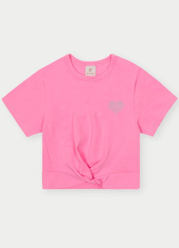 Abrange - Conjunto Menina Love Rosa 2