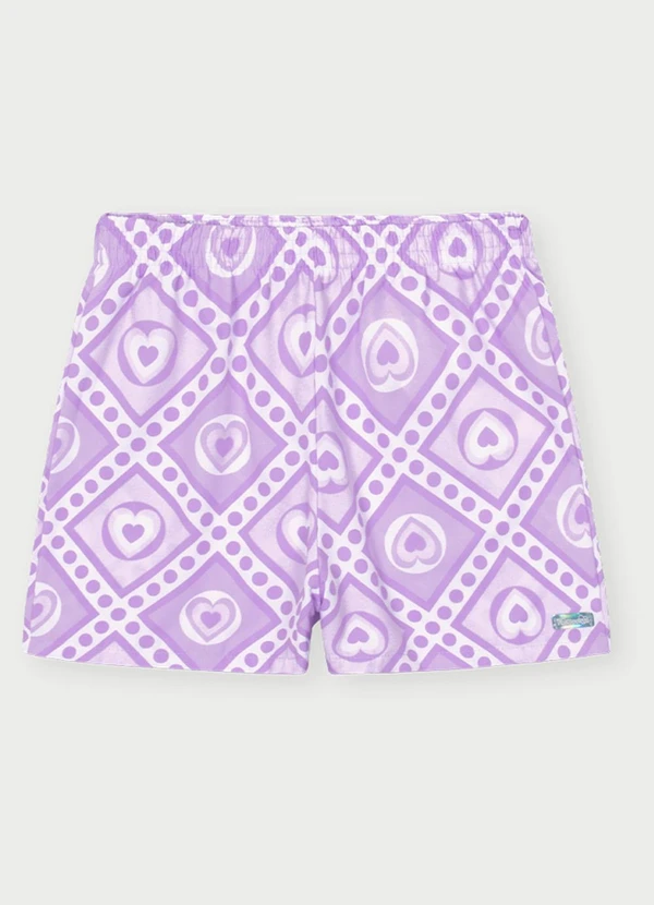 Abrange - Conjunto Menina Pequena Ursa Roxo 4