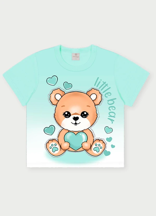 Abrange - Conjunto Menina Pequena Ursa Verde 2