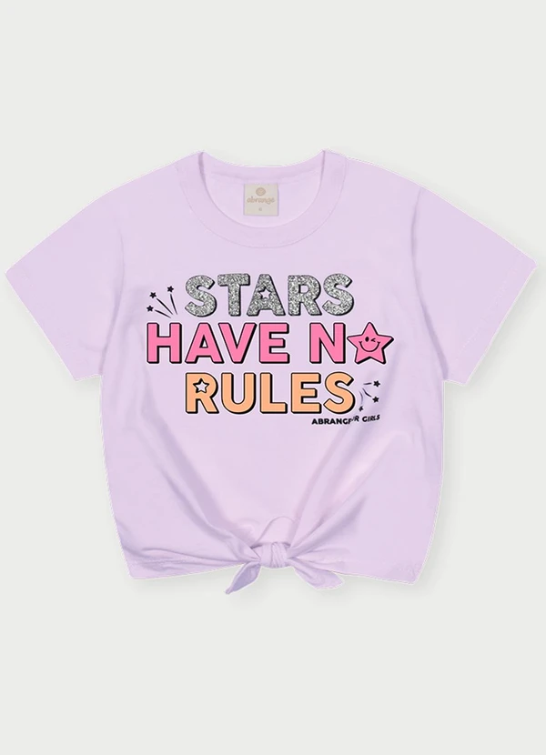 Abrange - Conjunto Menina Stars Roxo 2