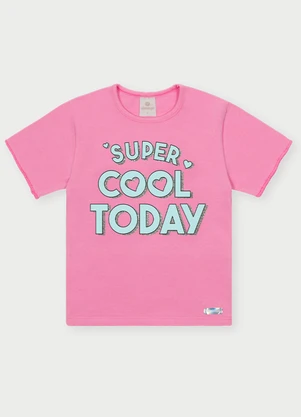 Abrange - Conjunto Menina Super Cool Rosa - ABRANGE