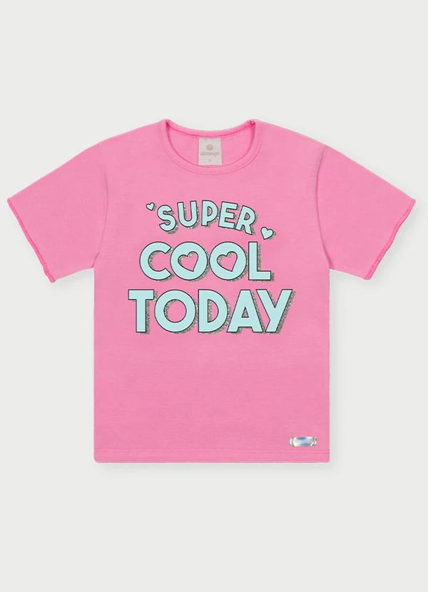 Abrange - Conjunto Menina Super Cool Rosa 2