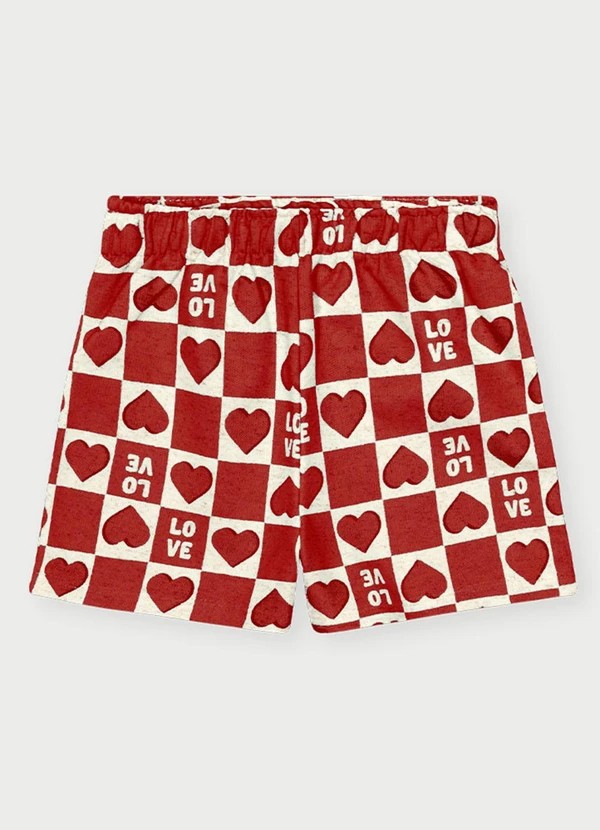 Abrange - Conjunto Menina Super Cool Vermelho 4