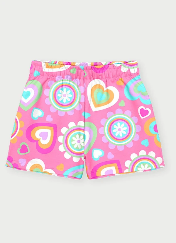 Abrange - Conjunto Menina Sweet Flowers Bege 4