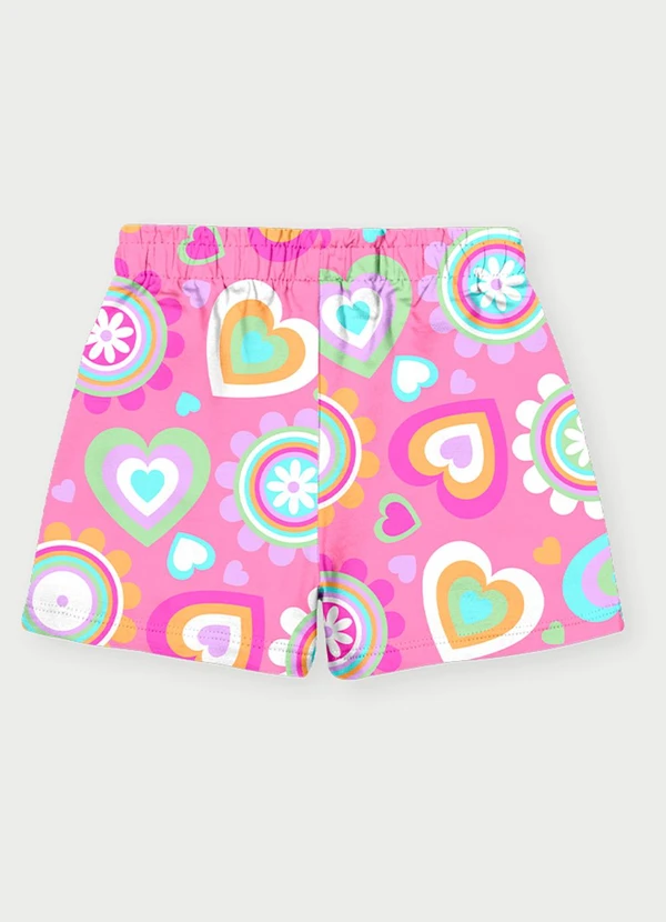 Abrange - Conjunto Menina Sweet Flowers Bege 5