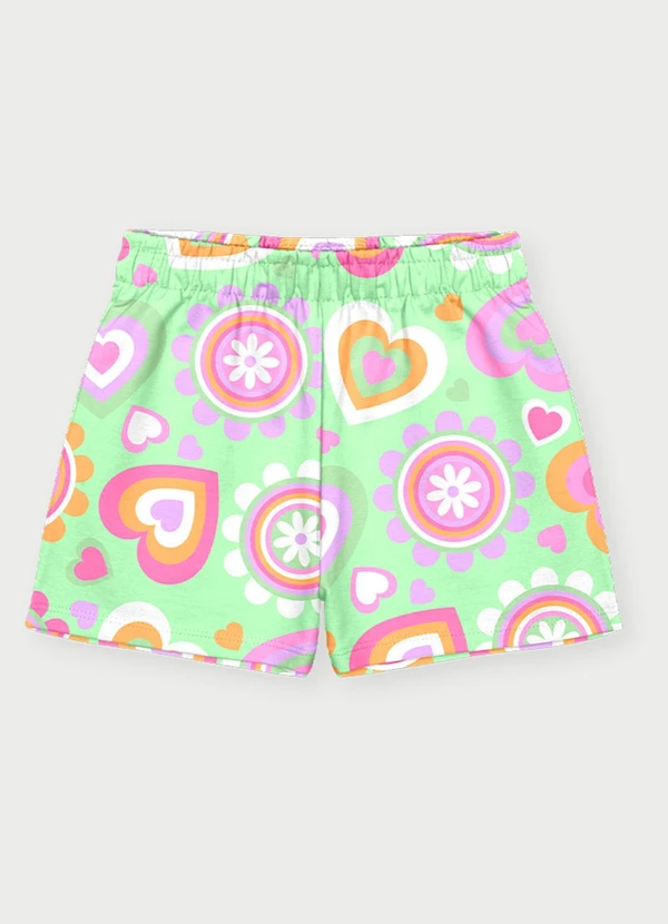 Abrange - Conjunto Menina Sweet Flowers Rosa 3