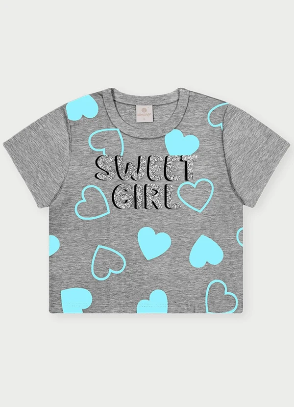 Abrange - Conjunto Menina Sweet Girl Azul 2