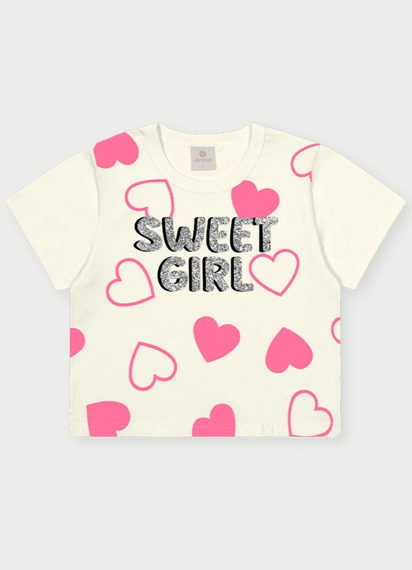Abrange - Conjunto Menina Sweet Girl Rosa 2