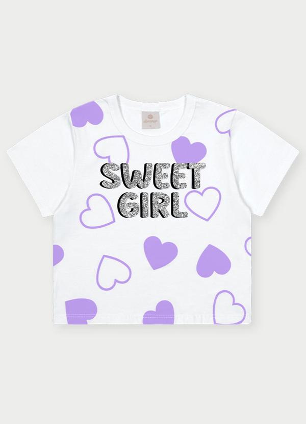 Abrange - Conjunto Menina Sweet Girl Roxo 2