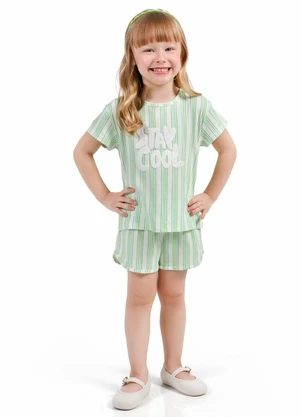Tink Bink - Conjunto Menina Verde - TINK BINK