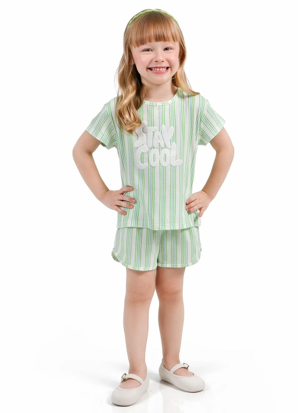 Tink Bink - Conjunto Menina Verde