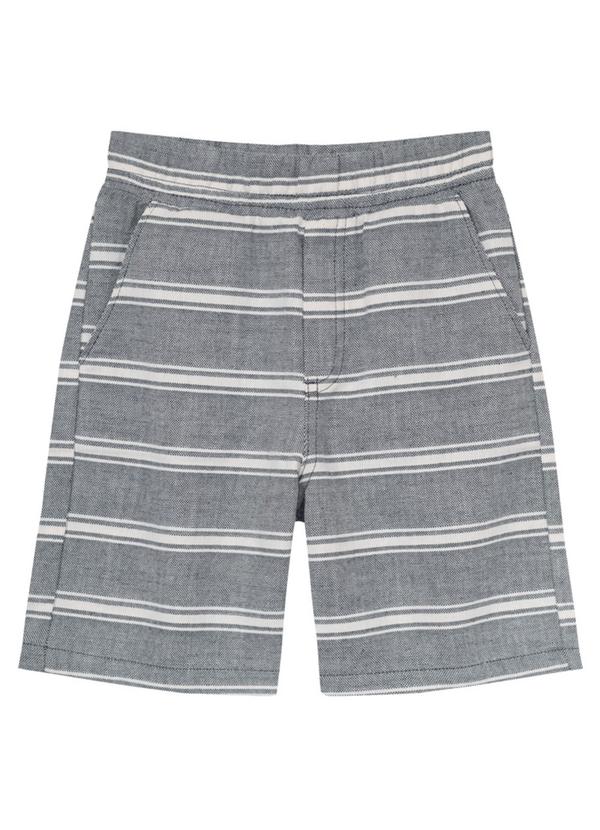 Brandili Mundi - Conjunto Menino com Camisa e Bermuda Azul 3