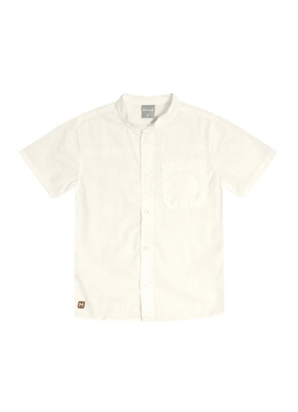 Brandili Mundi - Conjunto Menino com Camisa e Bermuda Natural 3