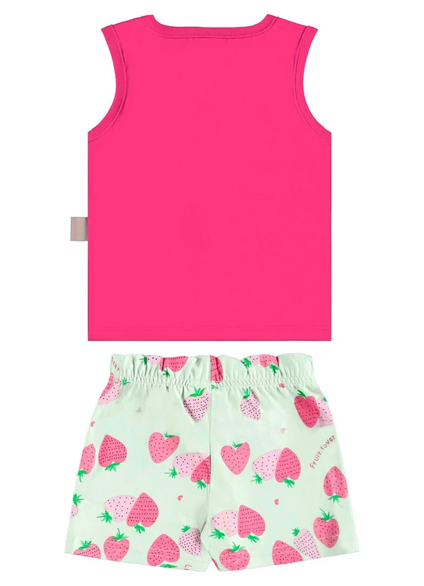 Bee Loop - Conjunto Morangos Menina Rosa 2