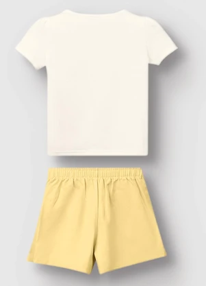 Carinhoso - Conjunto My Beautiful Flower Off White - CARINHOSO
