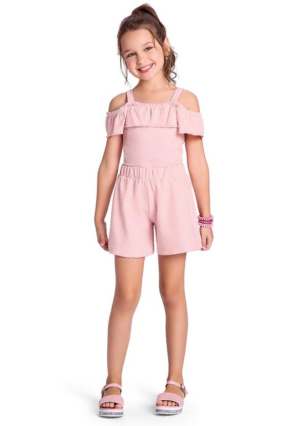 Alenice - Conjunto My Style Meninas Rosa