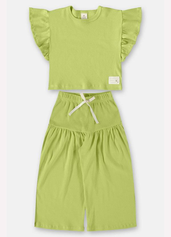 Up Baby - Conjunto Nature Sustentável Menina Verde