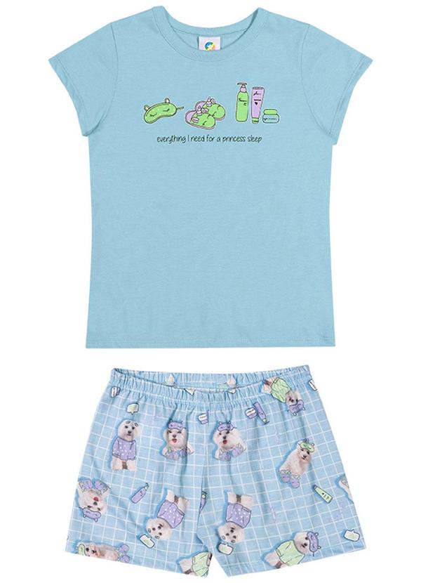 Alenice - Conjunto Night Night Menina Azul