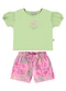 Malwee Kids - Conjunto Ocean Breeze Off White - variação: Verde Claro