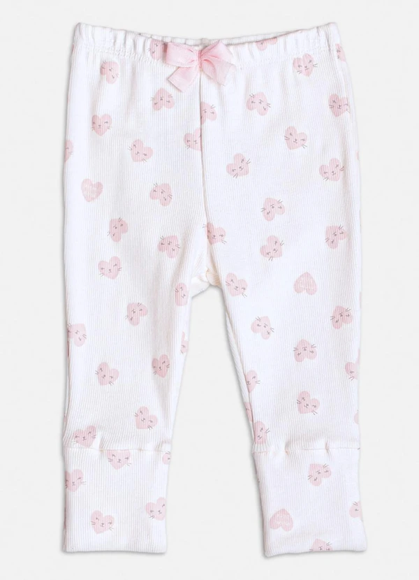 Momi - Conjunto Off White de Corações Branco 4