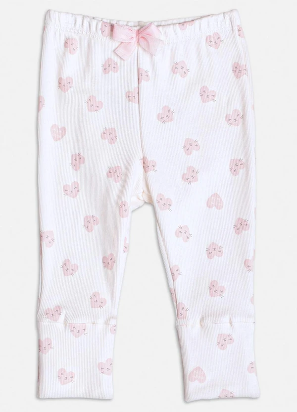 Momi - Conjunto Off White de Corações Branco 4