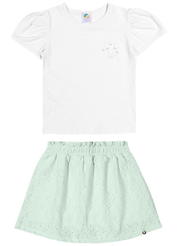 Alenice - Conjunto Ostras do Oceano Menina Branco