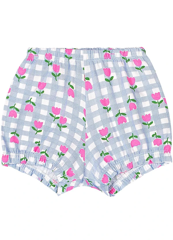 Quimby - Conjunto para Bebê com Blusa e Short Quimby Branco 4