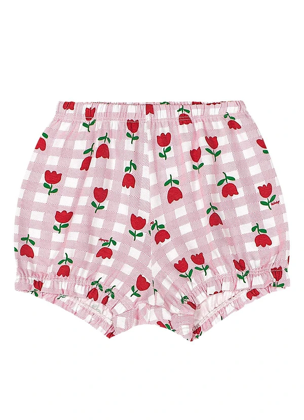 Quimby - Conjunto para Bebê com Blusa e Short Branco 4