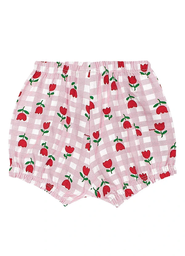 Quimby - Conjunto para Bebê com Blusa e Short Branco 5