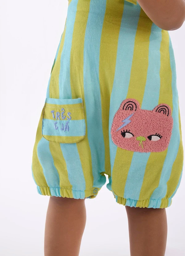 Três e Já - Conjunto para Bebê Menina Três e Já Branco 4